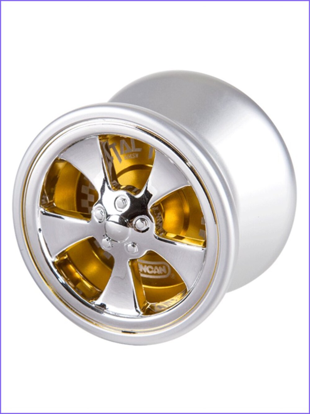 Duncan Metal Yo-Yo Metal Racer Advanced Level-Gold New Sealed For Age 12+